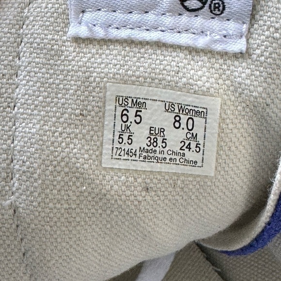 VANS‎ Sk8-Hi Reissue Ca Surf the Web High Tops Shoe Size 8 Women - Picture 10 of 10